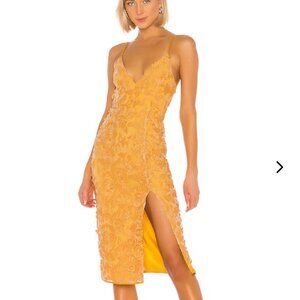 Lovers & Friends Sabra Midi Dress Size Medium